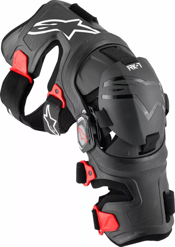 Alpinestars (MX) Kneebrace RK-7 Plazma BLK/RD S 6500825-13-S