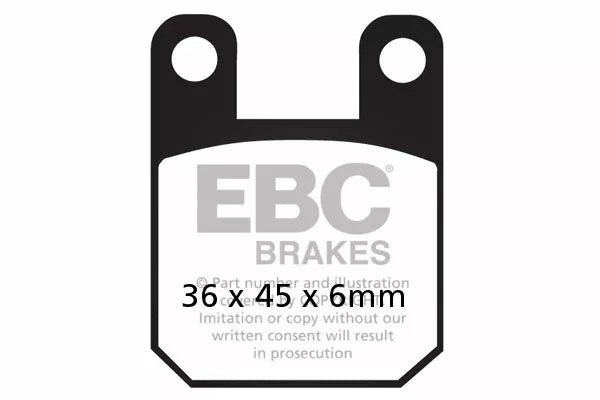 EBC Brake pad węglowy SFAC115