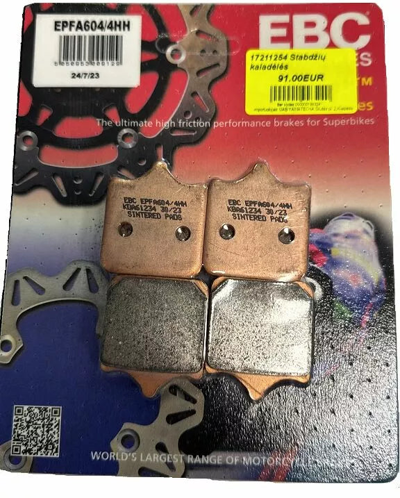 EBC Brake Pad EPFA jego ext pro epfa604/4hh