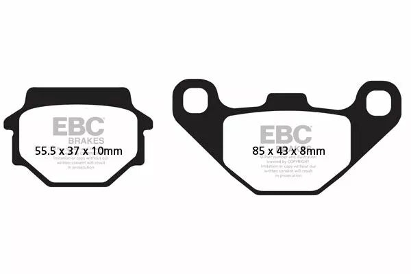 EBC Brake pad węglowy SFAC067