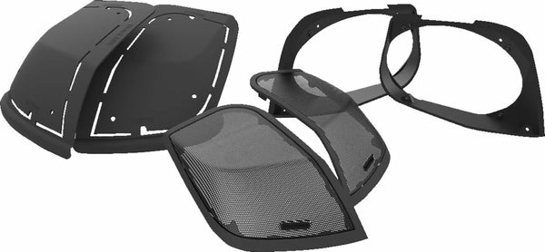 Hogtunes wycięte w adapterach pokrywki dla 6x9 Sp Retro LID-RM