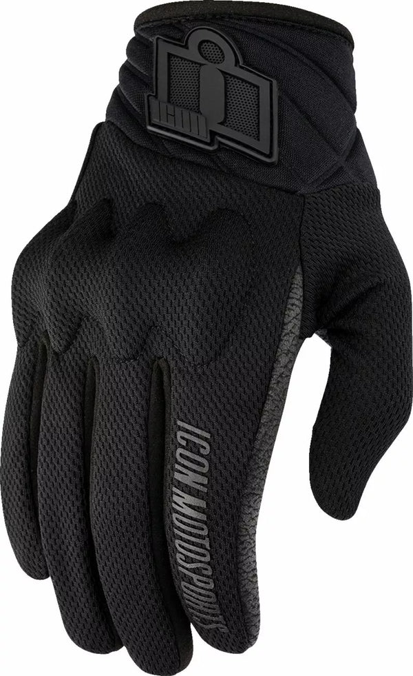 Icon Glove Wm Anthem 3 BK XL 3302-0945