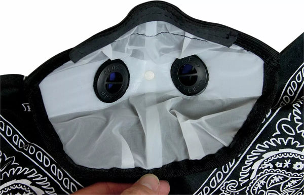ATV-Tek Mask Bandana Bk Bk Bdmblk