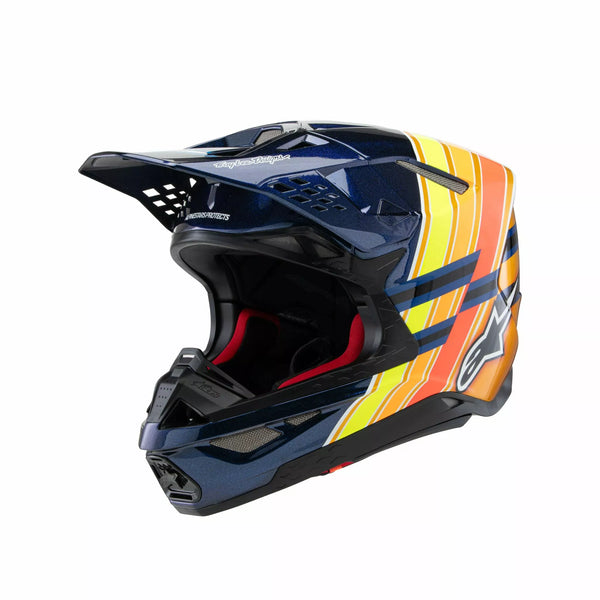Alpinestars (MX) Helmet S-M10 TLD25 BL/OR/YL 2X 8300325-7156-2x