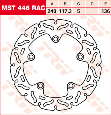 TRW Hamurek Rotor Fix RAC L/R MST446RAC