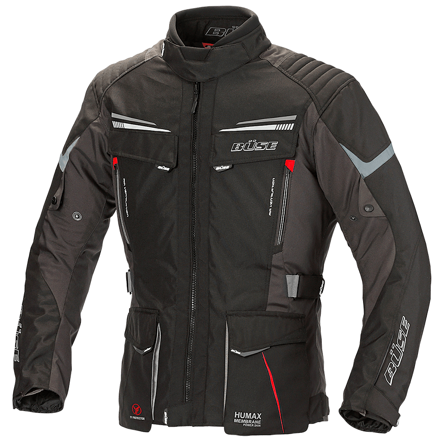 Büse Textile Mc Jacket Lago Pro Black