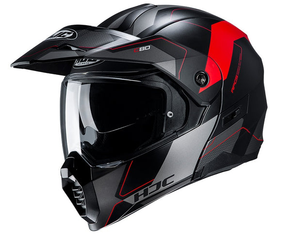 HJC Adventure MC Helmet C80 Rox Black /Red