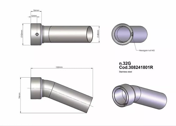 Leovince Dbkill 32G 308241801r