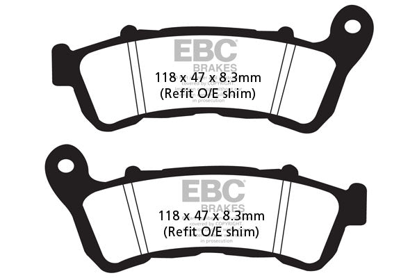 EBC Brake pad epfa jego ext pro epfa388hh