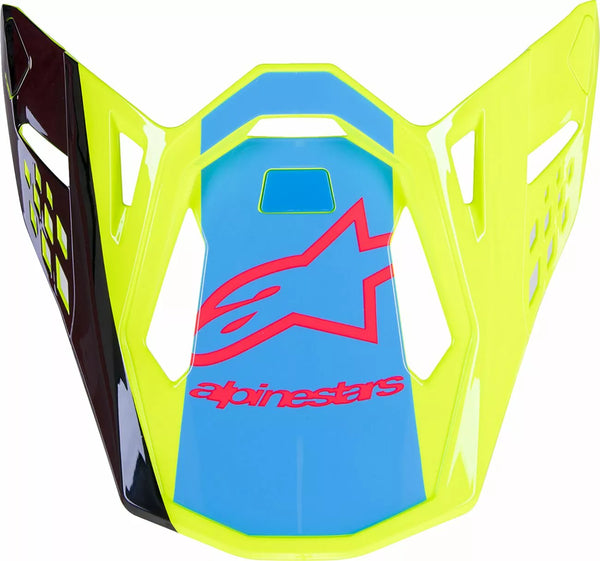 Alpinestars (MX) VISOR SM10 Unit YL/BK 8981623-5138-OS