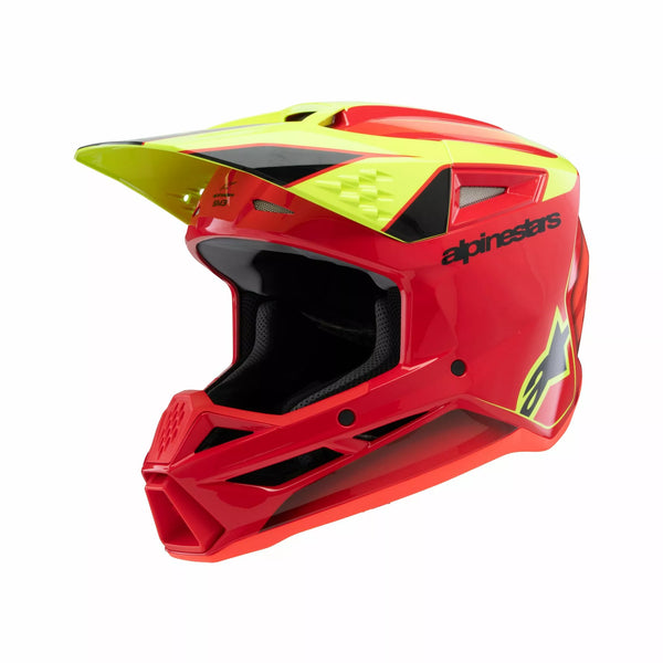 Alpinestars (MX) Hełm YTH SM3 Fray Rd/YL/BK Y 8301725-3051-SYM