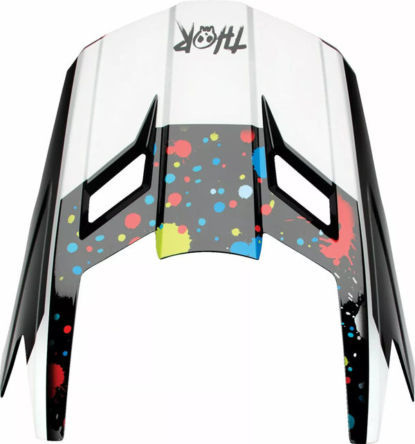 Thor Visor Kit Youth Fleet Splat Bl 0132-1868