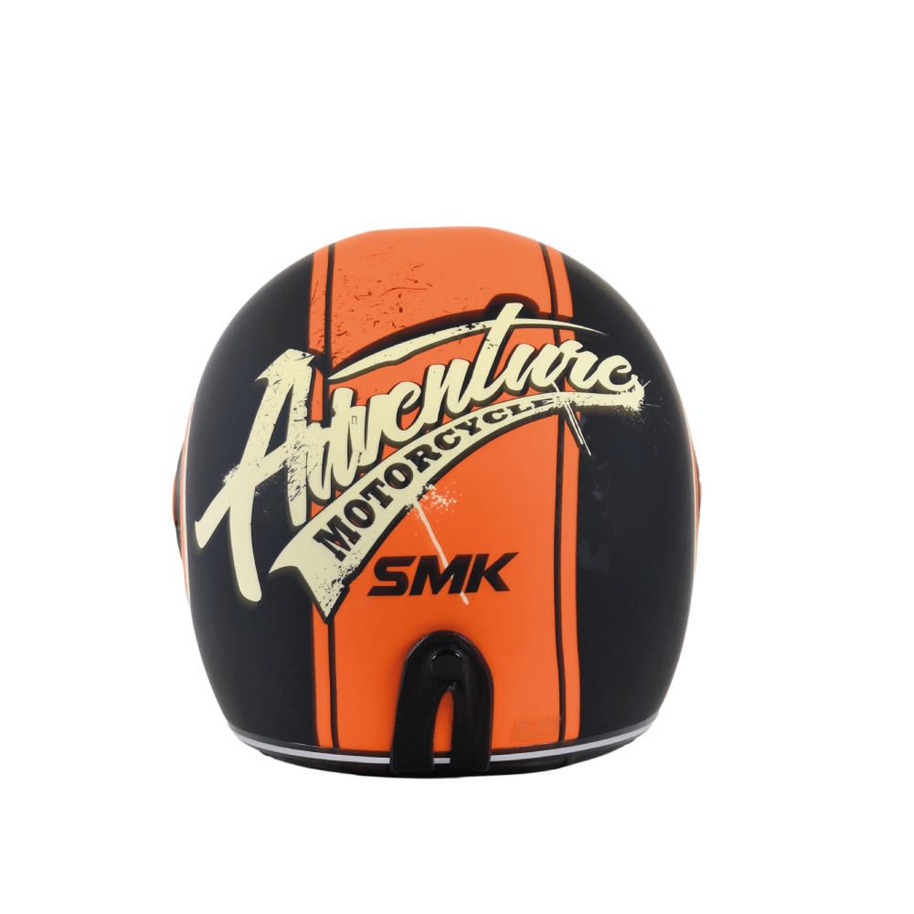 SMK Integral MC Helmet Retro Adventure Black