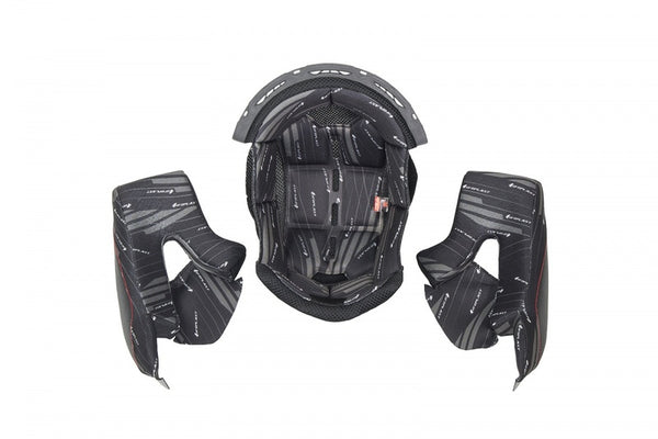 UFO Aries Hełm Inner Pad & Cheekpads Czarny rozmiar XL HR148#xl