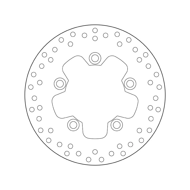 BREMBO Serie Oro Round Fixed Brake Disc 68B40726