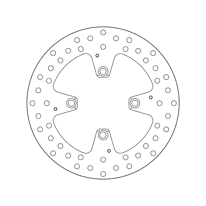 BREMBO Serie Oro Round Fixed Brake Disc 68B407H1