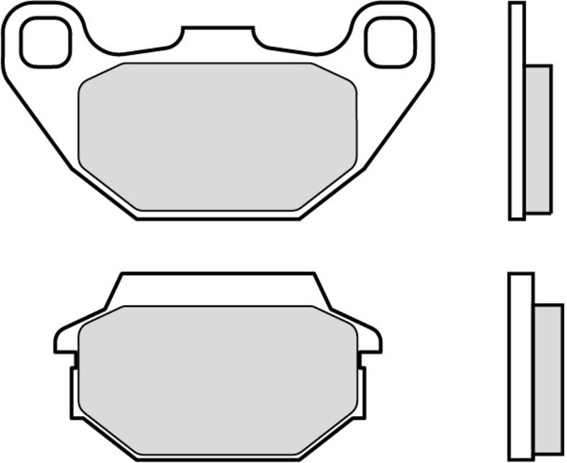 BREMBO Scooter Carbon Ceramic Brake pads - 07022 07022