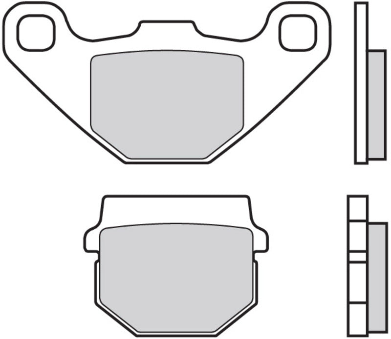 BREMBO Scooter Carbon Ceramic Brake pads - 07026 07026