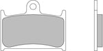 BREMBO Street Carbon Ceramic Brake pads - 07SU1407 07SU1407