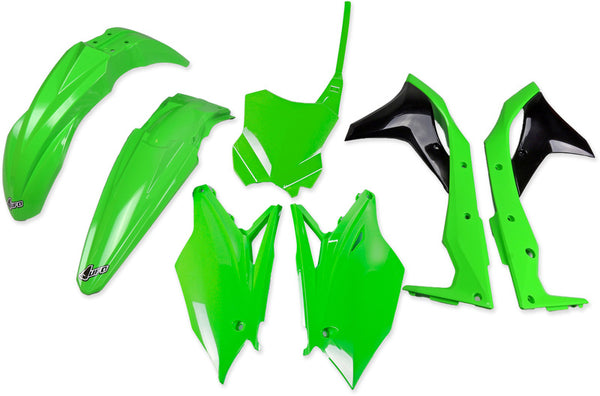 UFO Plastic Kit OEM Color (2020) Kawasaki KX250 Kakit225@999K