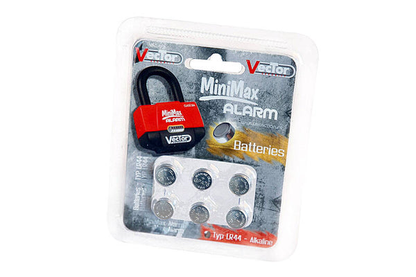 Wektor minimax+ baterie alarmowe - 1,5 V (6 -pak)