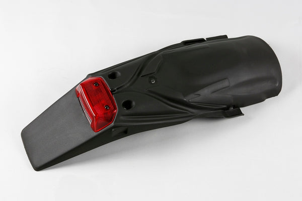 UFO uchwyt na płytkę rejestracyjną Czarne zintegrowane światło 12V 21/5W KTM EXC KT03047#001