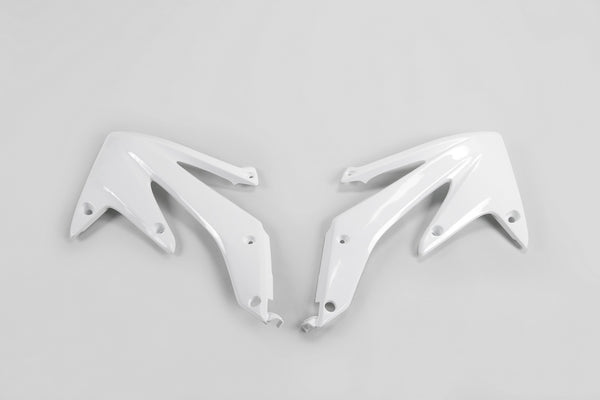 UFO chłodnicy obejmuje białą Honda CRF450R HO03655#041