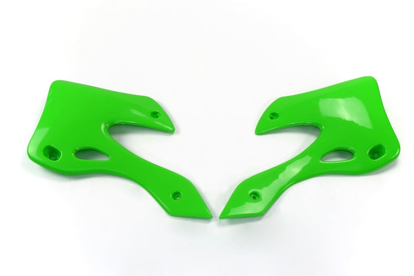 UFO chłodnicy obejmuje zielony Kawasaki KX125/250 KA03720#026