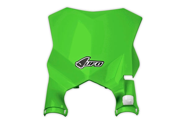 UFO Stadion Front rejestracyjny zielony Kawasaki KX250F/450F KA04746#026