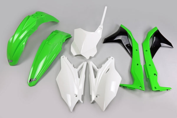 UFO Plastic Kit OEM Color (2018) Kawasaki KX250F KAKIT225@999