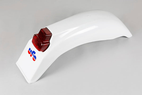 UFO Enduro tylny fender + lekki biały me08026#w