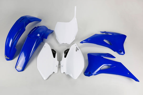 Zestaw plastikowy UFO kolor Blue/White Yamaha YZ250F/450F YAKIT305@999