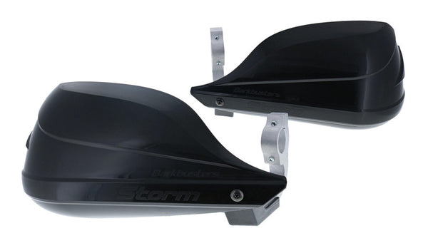 BARKBUSTERS Storm Handguards Set Single Point Clamp Mount Ø25.4mm Black STM-002-01-BK 