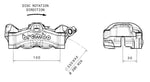 BREMBO Stylema Front Right Brake Caliper Black 920.D020.93