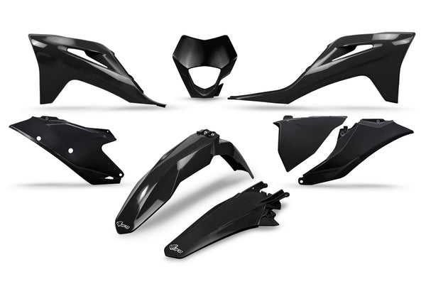 Zestaw plastikowy UFO czarny gaz gazowy EC GGKIT703@001