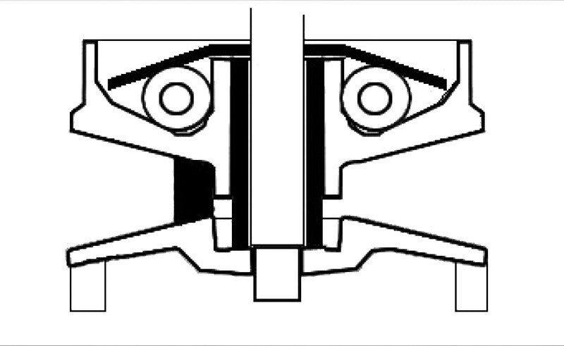 YASUNI Axial 4T Variator - Vespa Piaggio 125 VAR125PLB40