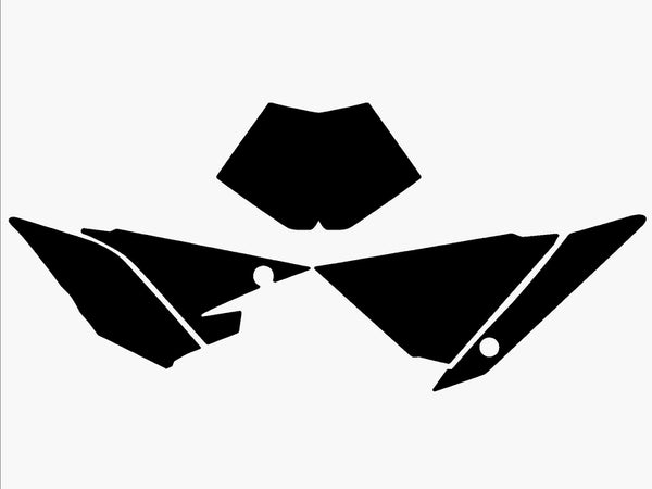 Naklejki na płyty Blackbird - Beta RR 2T/4T 3B04/000006