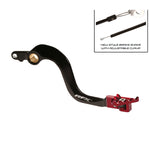 RFX Pro FT Rear Brake Lever (Black/Red) - Honda CR250 FXRB1040099RD