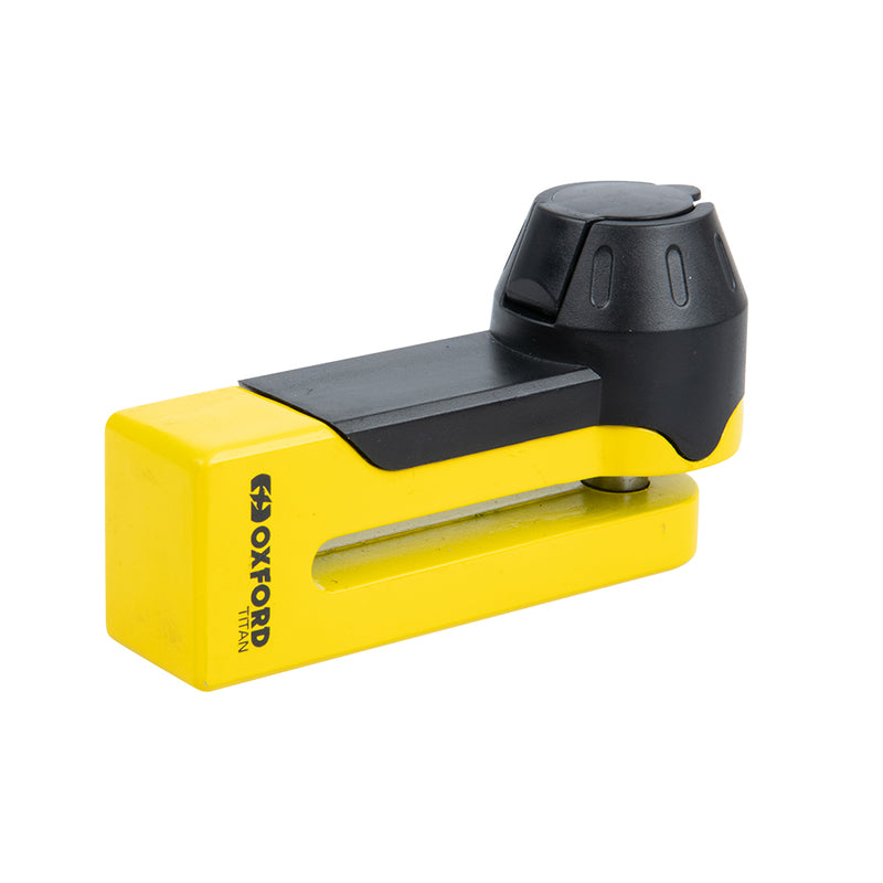 Oxford Titan Ø10mm Pin Lock Lock - Yellow LK486