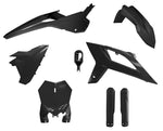 RACETECH Replica Plastkit – Beta RX (Svart) R-KITBET-NR0-622