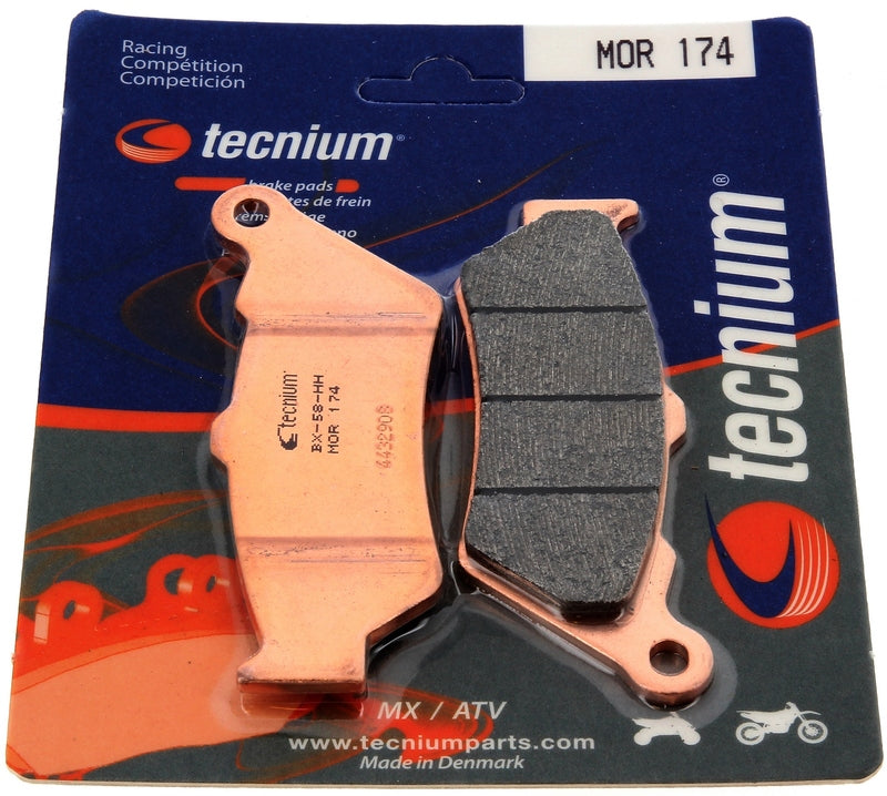 Tecnium MX/ATV spiekane metalowe podkładki hamulcowe - MOA397 1120880