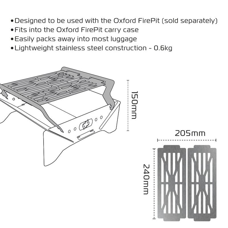 Oxford Grill dla Firepit OX877