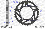 AFAM Aluminium Zębatka tylna 165601 – 520 