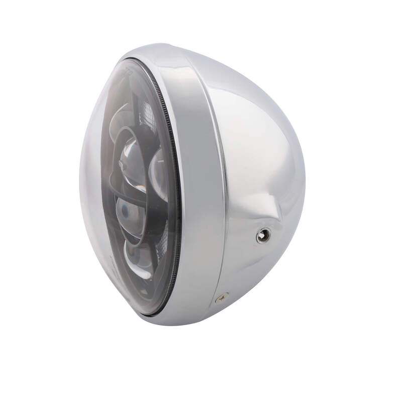 Highsider brytyjski styl typu 11 7-calowy reflektor LED z TFL 223-295