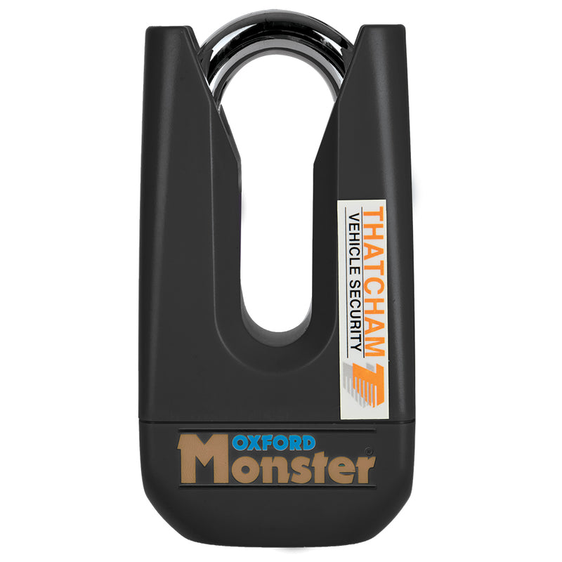 Oxford Monster Disc Lock - Czarny z 32M