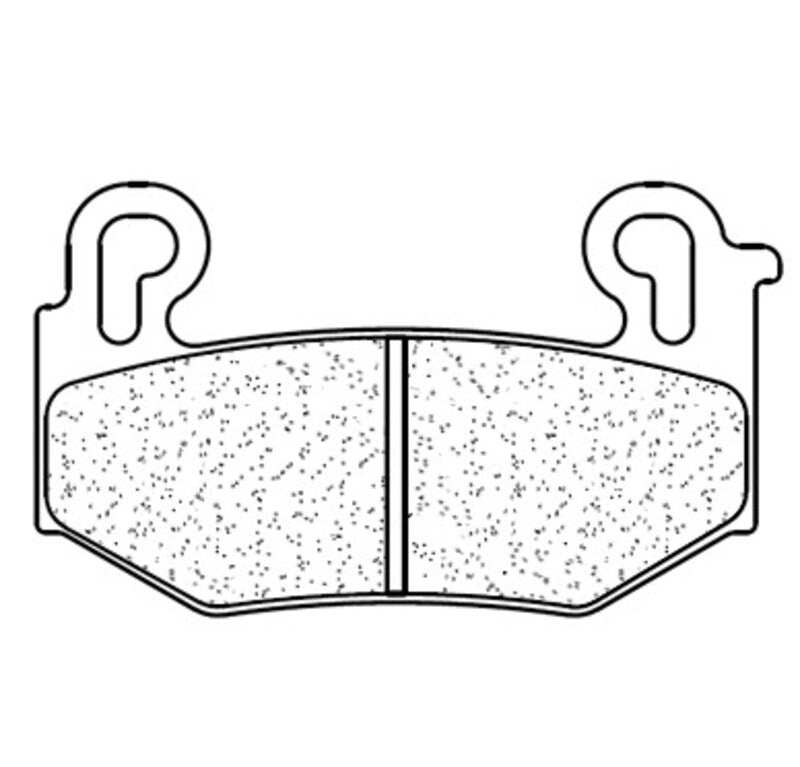 CL BRAKES Drogi sinterowane metalowe klocki hamulcowe - 1280A3+ 1280A3+ 