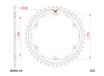 Zębatka tylna AFAM Standard Steel 86900 - 525 