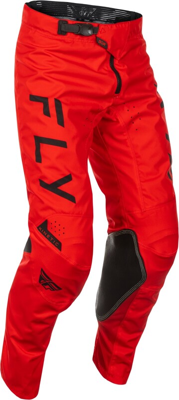 Fly Racing Kinetic Center Pants - Czerwony/Czarny 378-53232