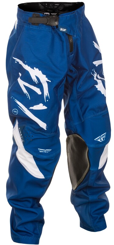 Fly Racing Kinetic Stoke Youth Pants - Navy/White 378-53626