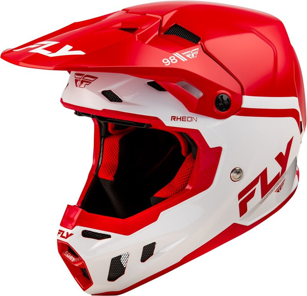 Fly Racing Formula CC Objective Helmet - Red/White 73-4347s